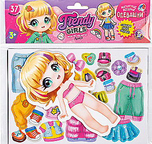 Magnetic Dress-up Game. Alice