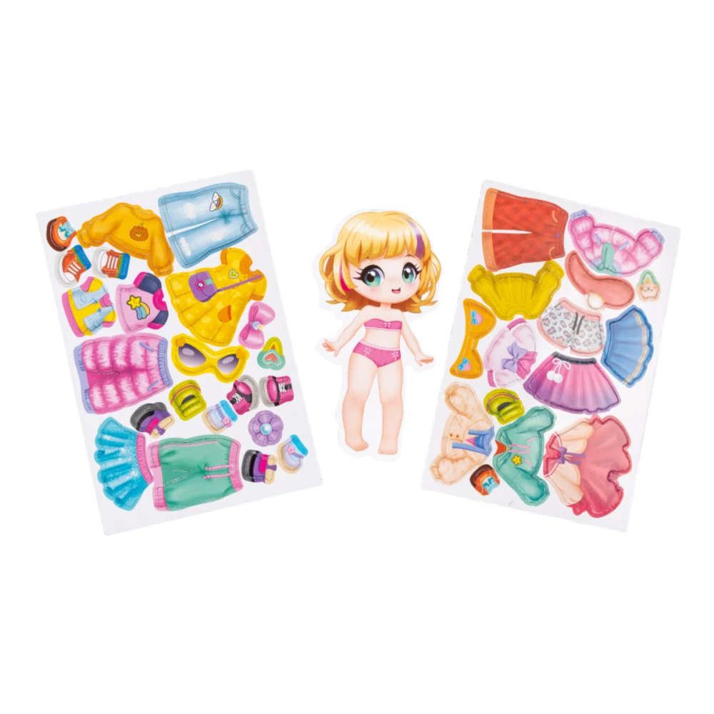 Magnetic Dress-up Game. Alice