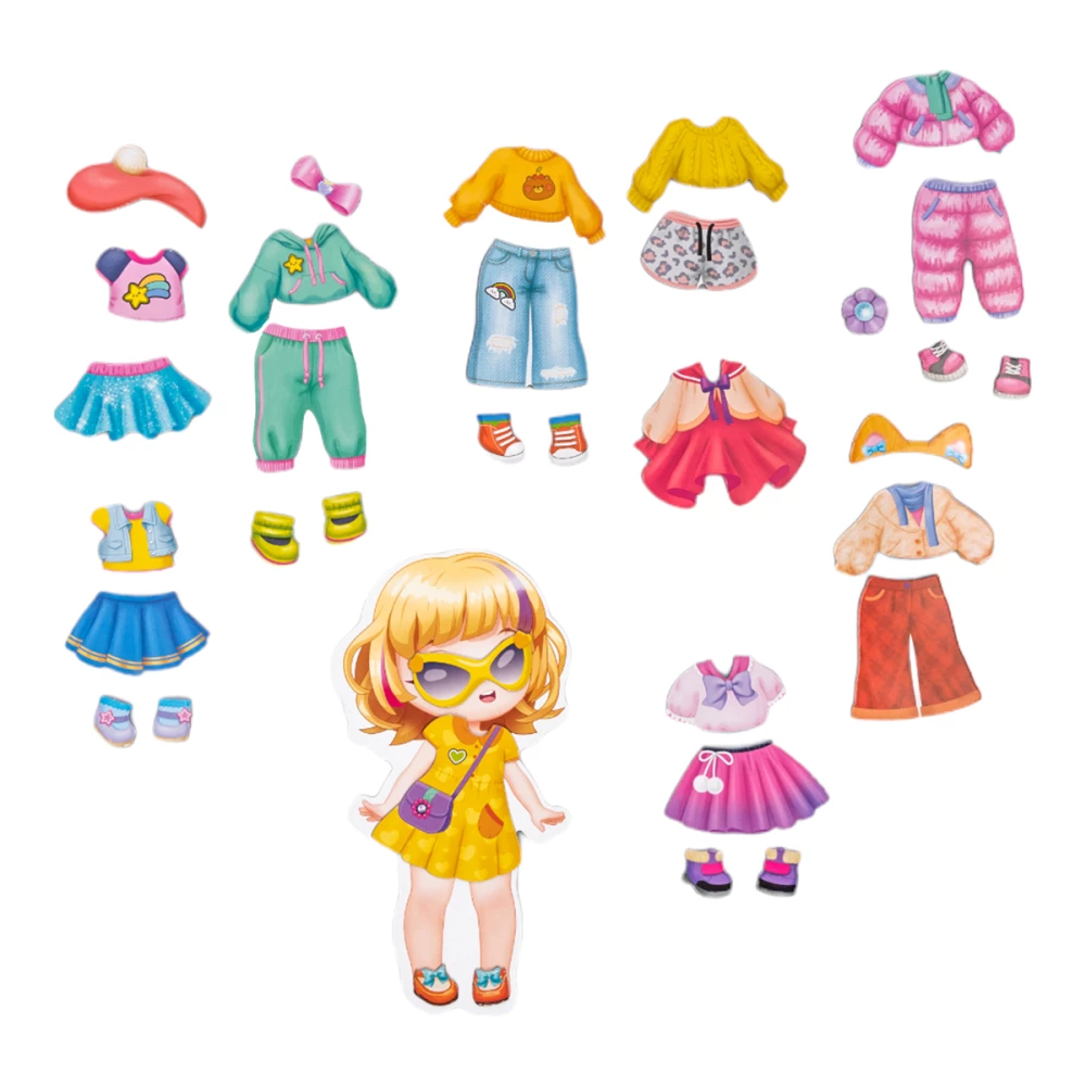 Magnetic Dress-up Game. Alice