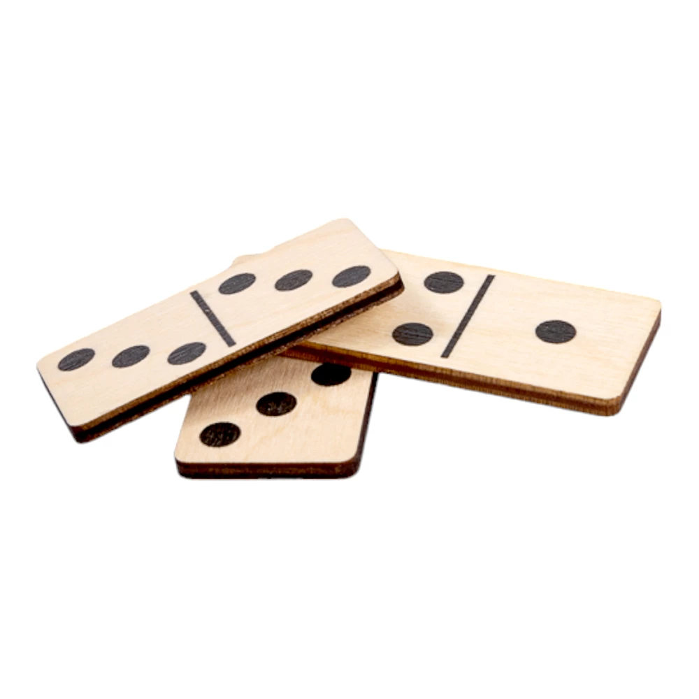 Wooden Domino Points