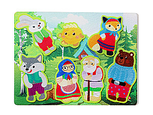 Felt Theater with Velcro Kolobok