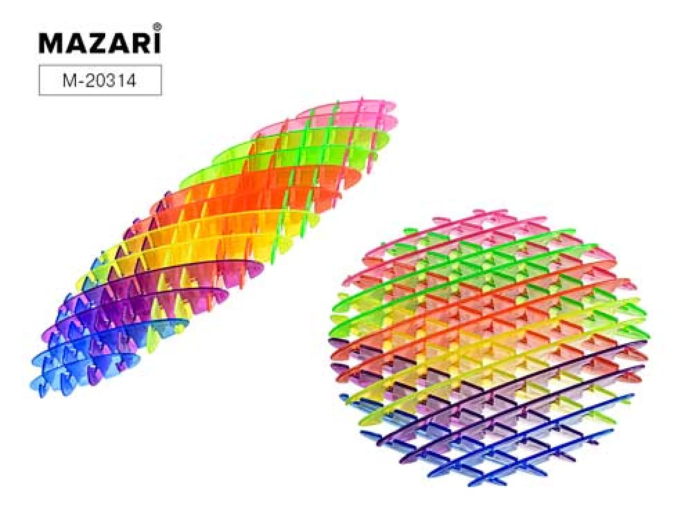 Stress Relief Toy Grid 24 cm, Multicolored
