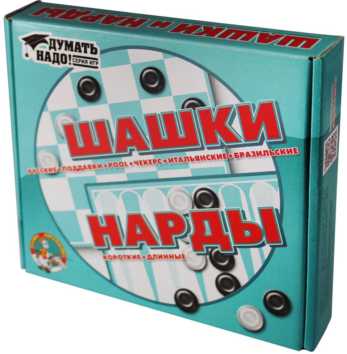 Игра настольная - Шашки, нарды