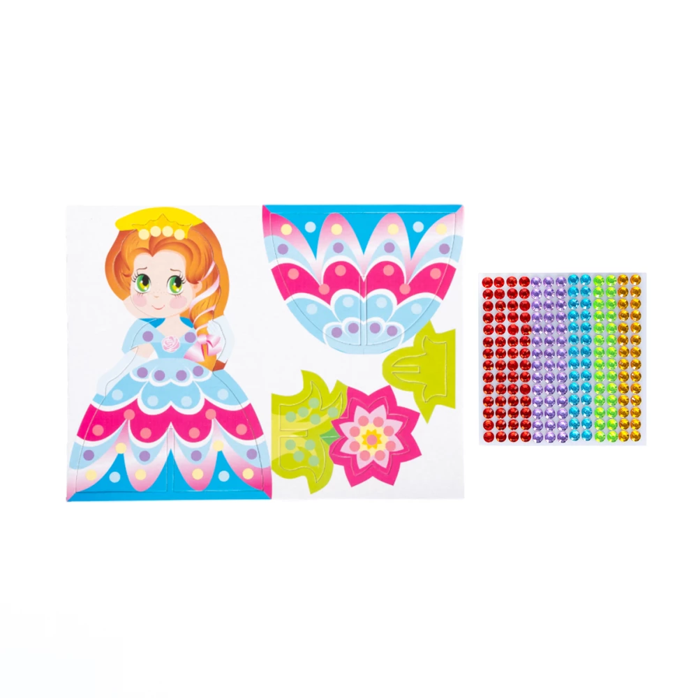 3D Creative Set with Rhinestones Princess 3