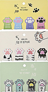 Magnetic Bookmark Set Paws