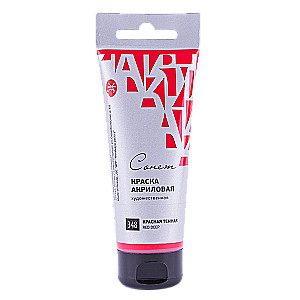 Dark Red Acrylic Paint "Sonnet" in a Tube, 120 ml