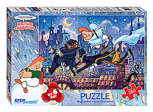 Puzzle Malysh and Karlson