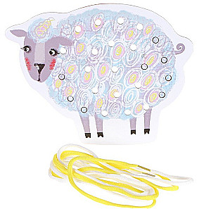 Funny Laces. Sheep