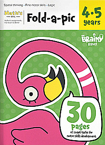 Notebook with Developmental Tasks Fold-a-pic (ENG). 4-5 years