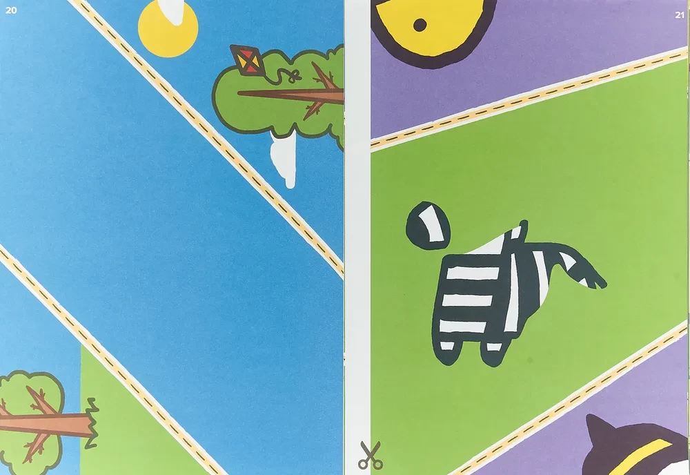 Notebook with Developmental Tasks Fold-a-pic (ENG). 4-5 years