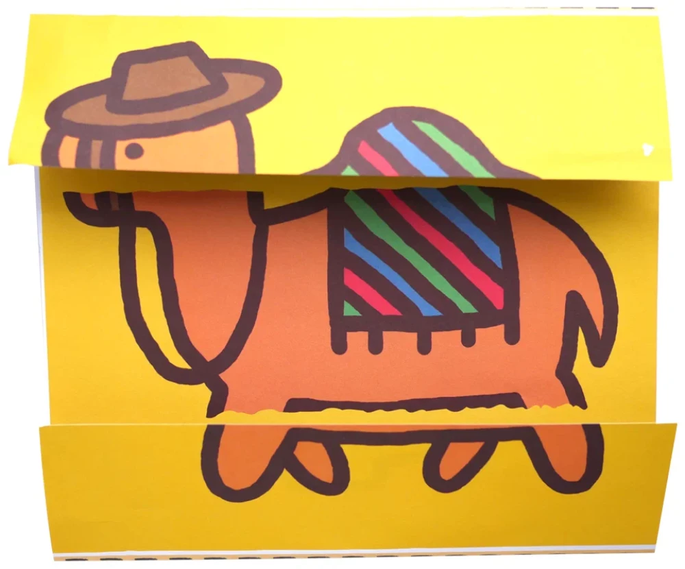 Notebook with Developmental Tasks Folding / Fold-a-pic (ENG). 5-6 years