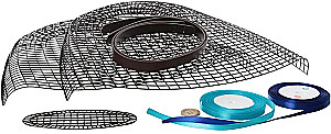 Set Make a Bag from Satin Ribbons