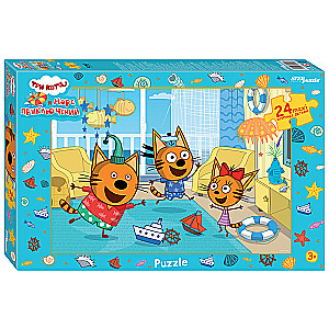 Maxi 24 Puzzle Three Cats (new 1)