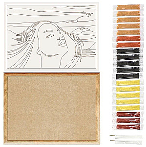 Colored Sand Mural A4 Dreams of the Sea