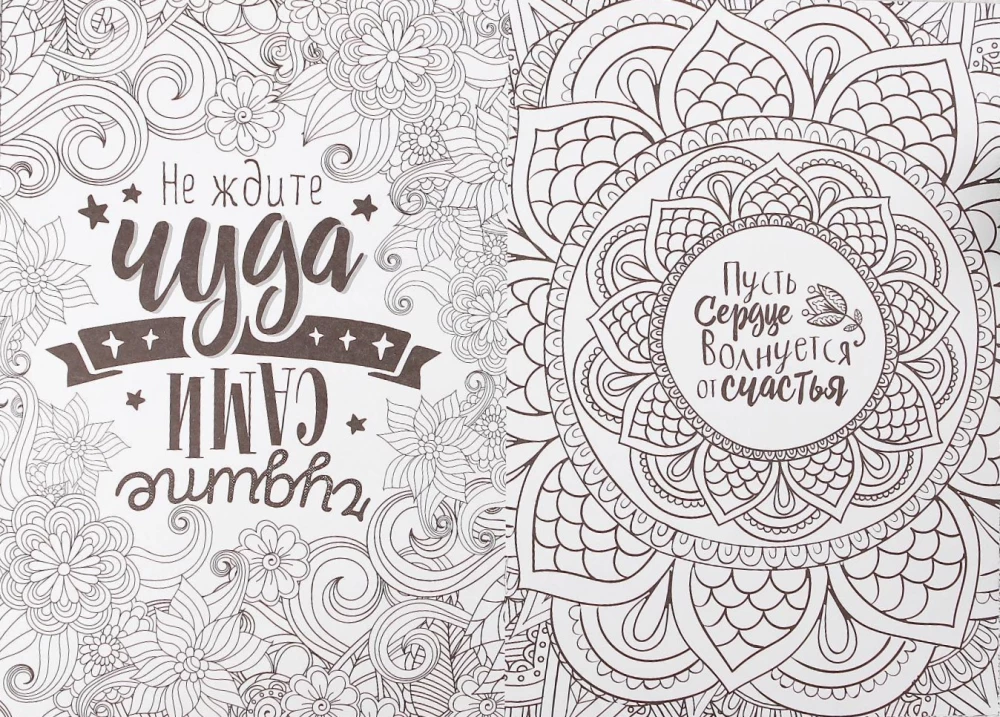 Coloring Book - Anti-Stress Follow Your Dream