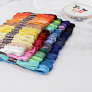 Moulin thread set, 8 ± 1 m, 100 pcs, color MIX