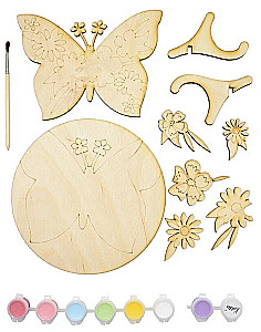 3D Picture Flower Butterfly