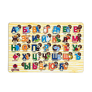 Wooden Puzzles Alphabet Animals