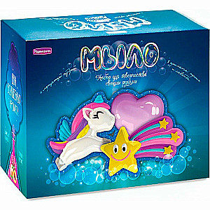 Unicorn, Star, Heart Soap Handmade