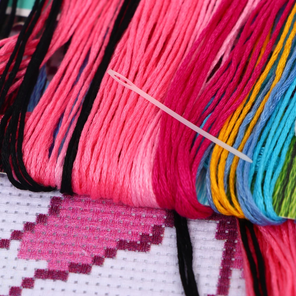 Cross Stitch Unicorn Cat