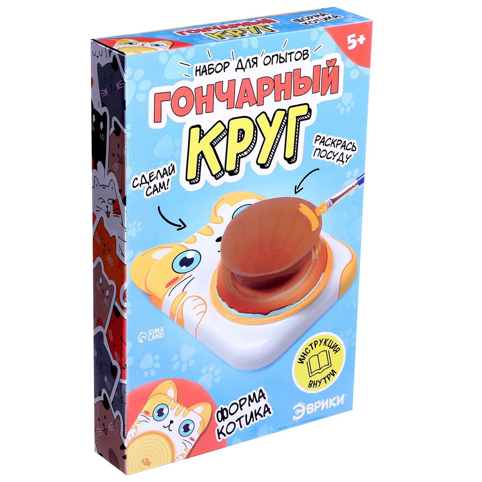 Pottery Wheel Experiment Set: Kitten