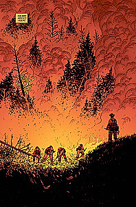 Dark Places. Forest Fire
