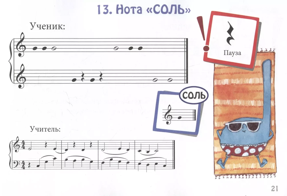 Przyjaźnię się z muzyką. Notowa alfabety dla małych pianistów
