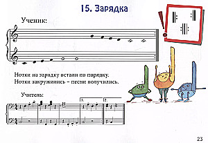 Przyjaźnię się z muzyką. Notowa alfabety dla małych pianistów
