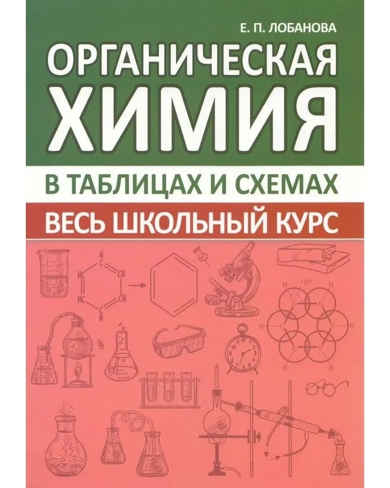 Chemia organiczna. Cały kurs szkolny w tabelach i schematach