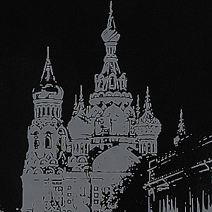 Scratching Church of the Savior on Spilled Blood