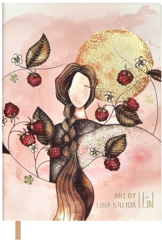 Undated Notebook Raspberry