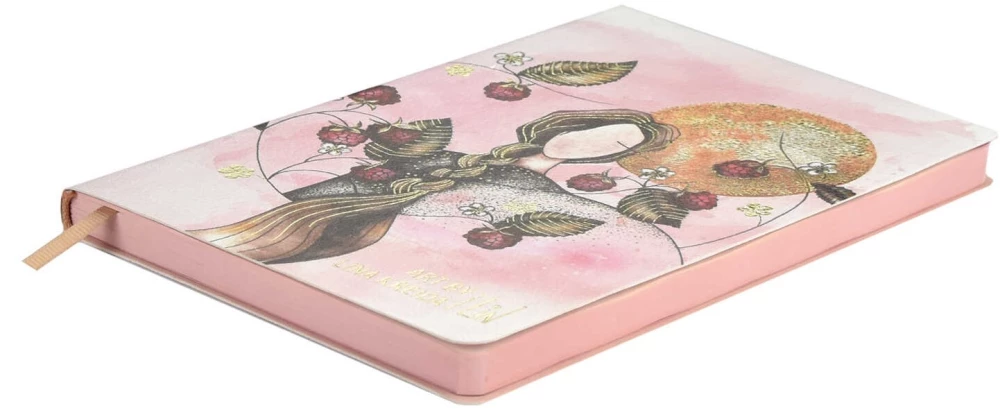 Undated Notebook Raspberry