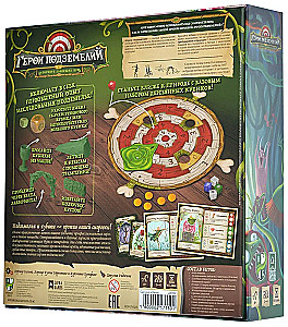 Board Game Heroes of the Dungeon in the Labyrinth of Sinister Storms