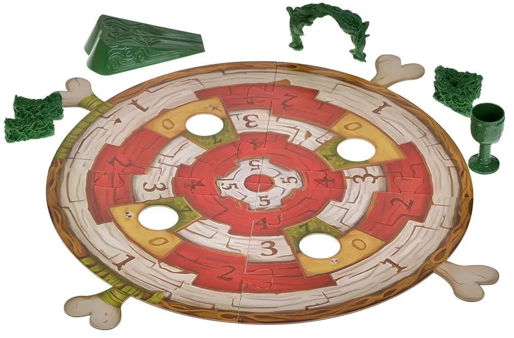 Board Game Heroes of the Dungeon in the Labyrinth of Sinister Storms