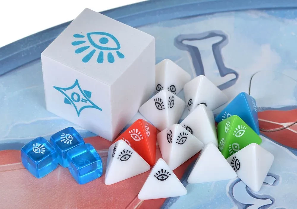 Board Game Heroes of the Dungeon in the Castle of Frightening Frosts