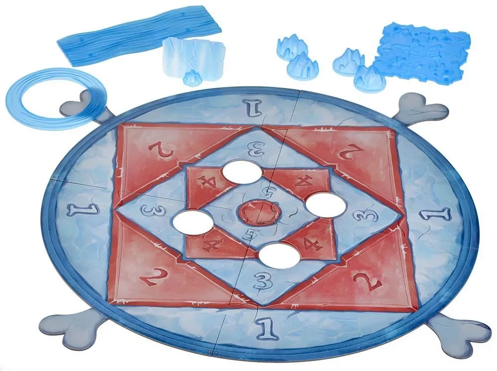Board Game Heroes of the Dungeon in the Castle of Frightening Frosts