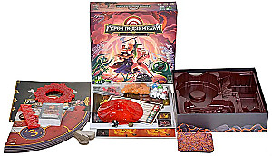 Tabletop Game Heroes of the Dungeons in the Halls of Deadly Magma