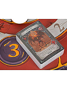 Tabletop Game Heroes of the Dungeons in the Halls of Deadly Magma