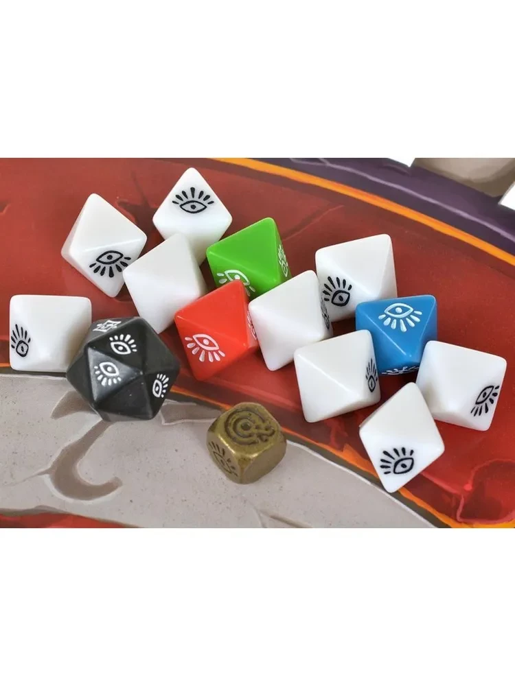 Tabletop Game Heroes of the Dungeons in the Halls of Deadly Magma