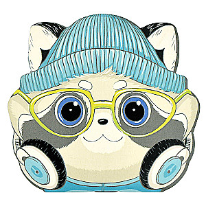 Fashionable Raccoon Notebook