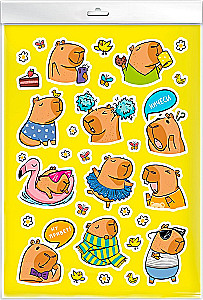 Sticker Set Memes. Capybara