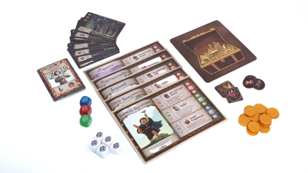 Tabletop game Dungeons Heroes