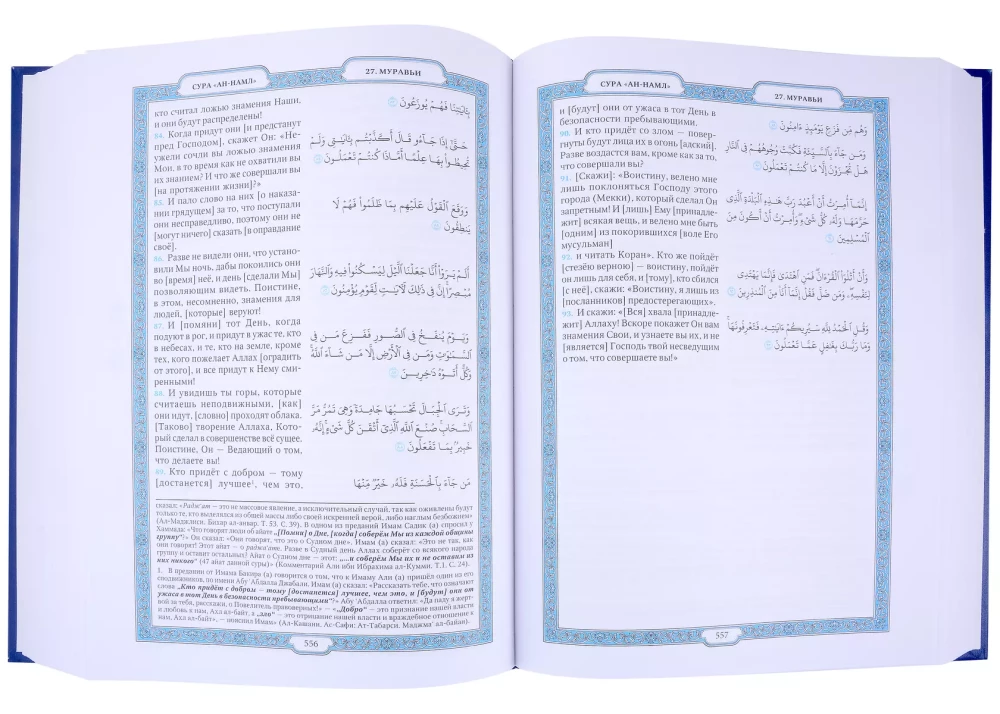 The Holy Quran (blue)