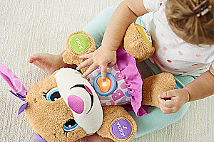 Musical Puppy is a Good Friend for Baby