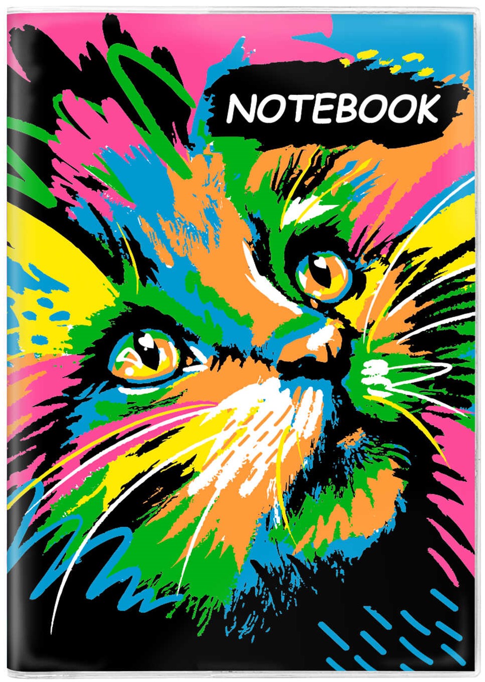 Notebook. Kitten