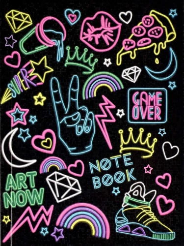 Notepad Bright Neon