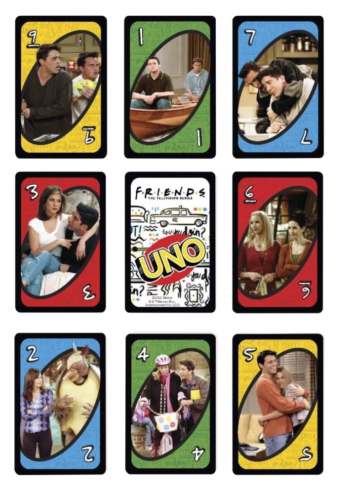Card Game UNO Friends (cards)