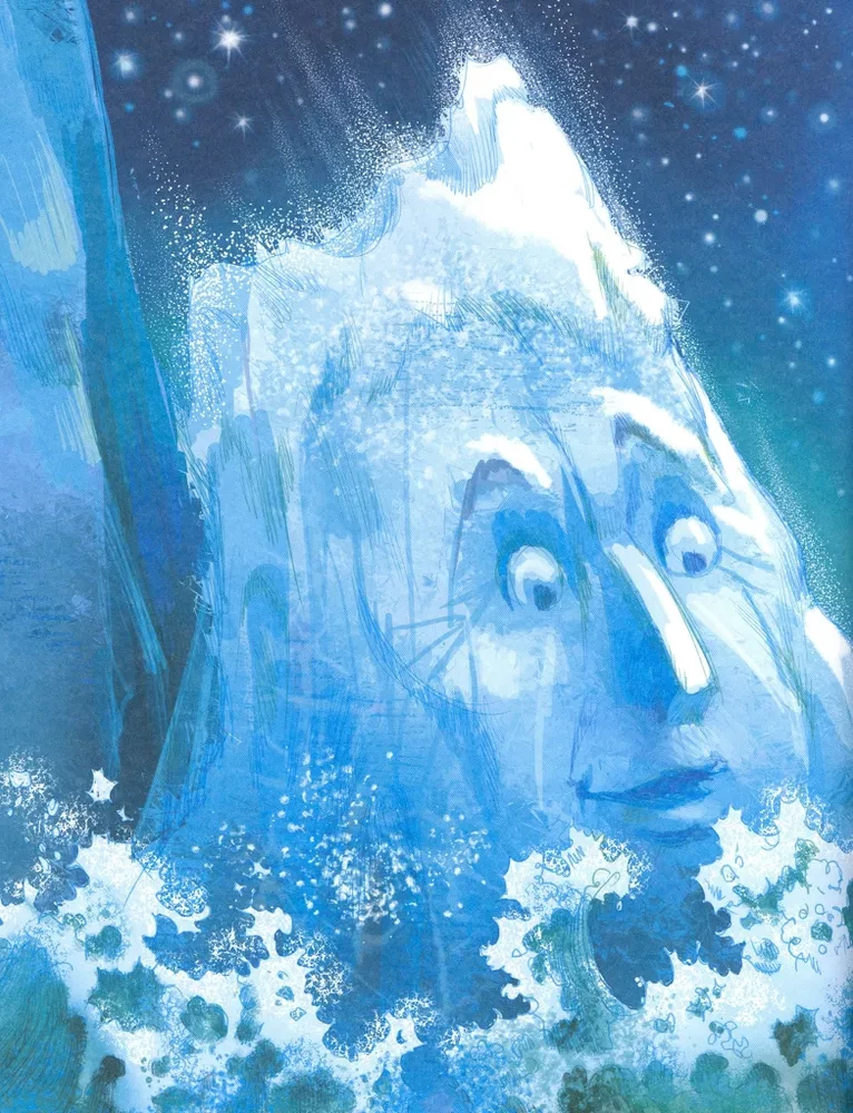 How the Iceberg Looked for a Friend. A Fairy Tale with Tasks and Stickers