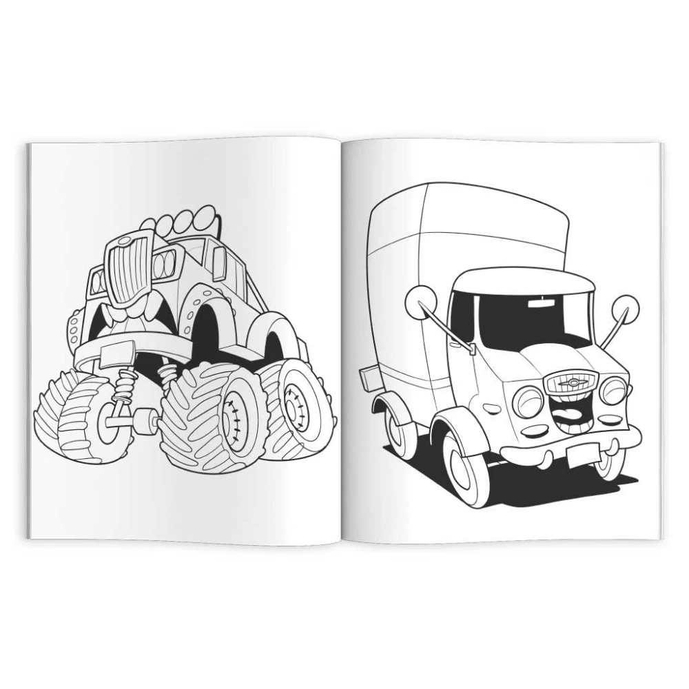 Favorite Coloring Pages of Cars and Tanks