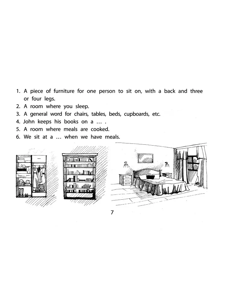 Funny Crosswords in English for Elementary School
